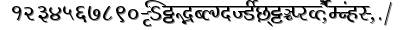 Millenniumshailesh font